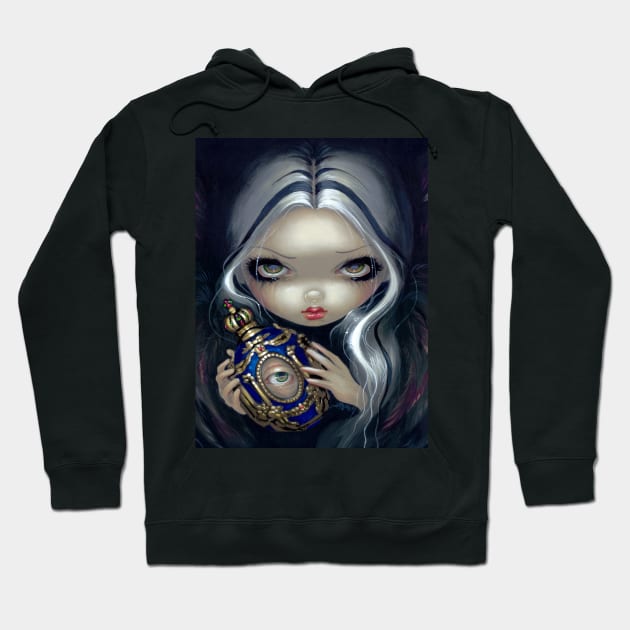 Dark Fairy Witch with Potion Bottle Hoodie by Wanderer Bat